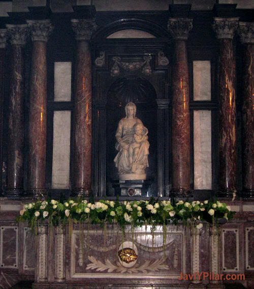 La Madonna de Brujas, de Michelangelo