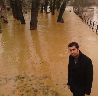 Inundación. Puente Mayor de Valladolid