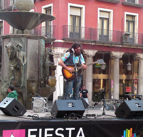 El Meister en concierto en el Día de la Música (Valladolid, 21 de junio de 2010)