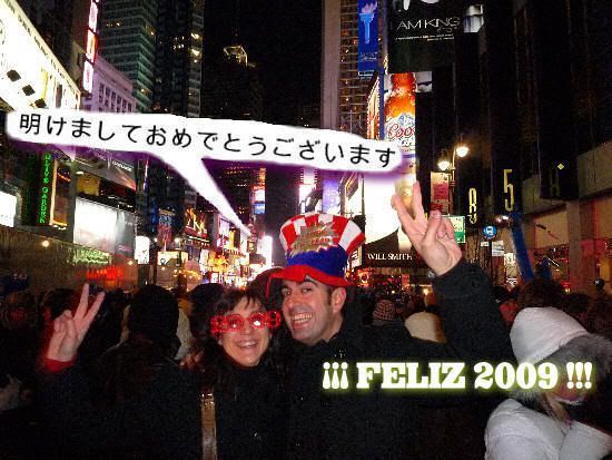 FELIZ 2009 desde Times Square