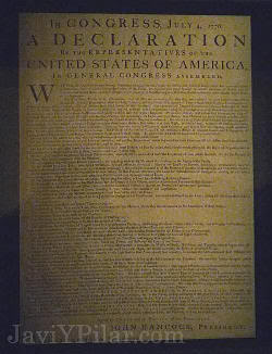 Declaración de Independencia de Estados Unidos