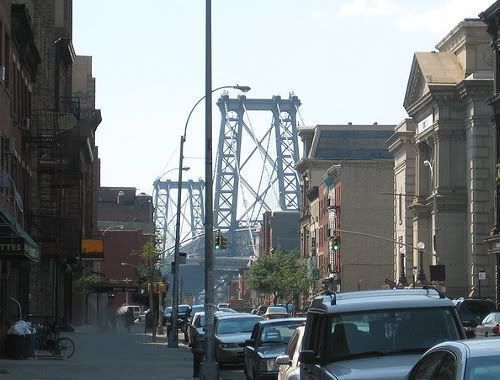 Imagen de una de las calles del barrio. Visitando el barrio judío jasídico de Brooklyn (Nueva York) en Sabbath.