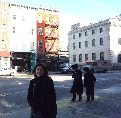 Visitando el barrio judío jasídico de Brooklyn (Nueva York) en Sabbath.