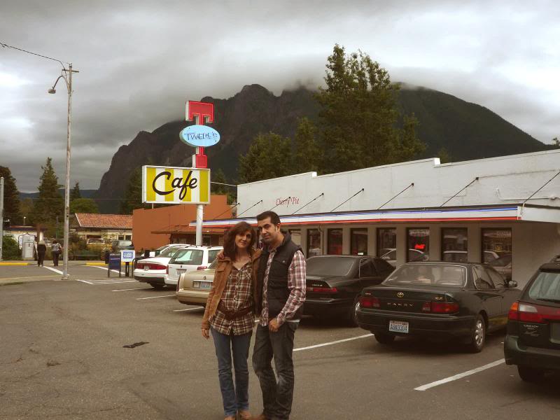 Nosotros en el restaurante Doble RR (Twin Peaks)