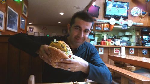 En Oregon, en 2011, comimos la hamburguesa mas grande hasta la fecha