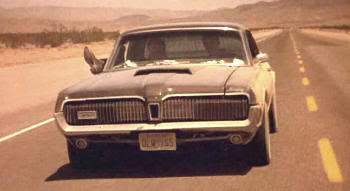 Coche de "Abierto Hasta el Amanecer" ("From Dusk Till Dawn", 1996): Mercury Cougar XR-7 de 1968