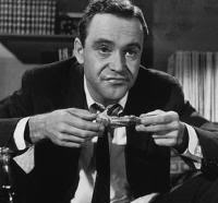 Jack Lemmon es C.C.Baxter en "El Apartamento" ("The Apartment"). Billy Wilder, 1960