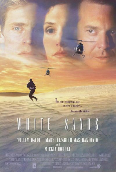 Cartel de "Arenas Blancas" ("White Sands", 1992)