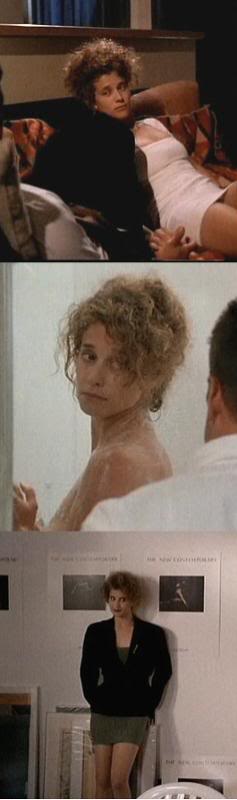 La sexy Nancy Travis en "Asuntos Sucios" ("Internal Affairs", 1990)