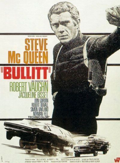 Cartel de "Bullitt" (1968)