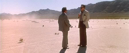 De Niro y Pesci se citan en el desierto de Nevada ("Casino" de Martin Scorsese, 1995)
