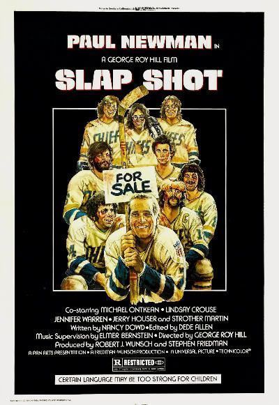 Cartel original de "El Castañazo" ("Slap Shot", George Roy Hill, 1977)