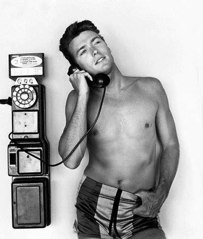 Un joven Clint Eastwood