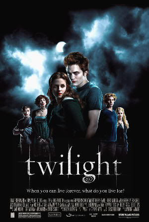 Cartel original de Crepúsculo ("Twilight", 2008)