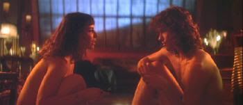 Morrison con Patricia Keanelly. "The Doors" (Oliver Stone, 1991)