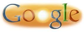 Google Doodle sobre el solsticio de verano de 2008
