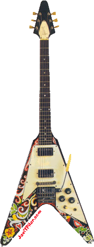 La Gibson Flying V más famosa de Hendrix