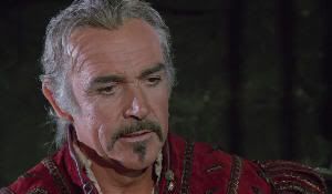 Sean Connery en "Los Inmortales" ("Highlander", 1986)