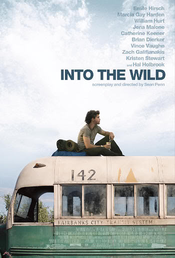 Cartel de "Hacia rutas salvajes" ("Into the Wild", 2007)