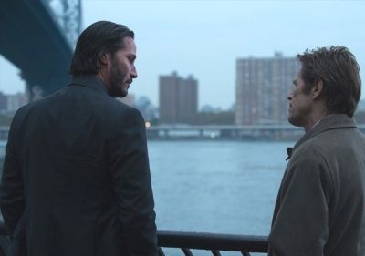 Keanu Reeves y Willem Dafoe en "John Wick" (2014)