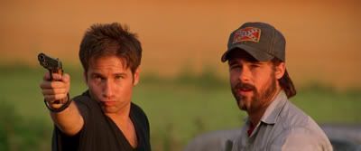 David Duchovny y Brad Pitt en "Kalifornia" (1993)