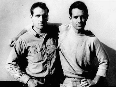 Jack Kerouac y Neal Cassady, una imagen beatnick donde las haya