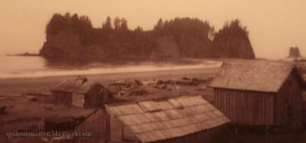 Playa de La Push (foto del año 1905 aproximadamente)