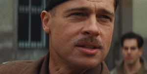 Brad Pitt en "Malditos Bastardos" ("Inglourious Basterds", 2009), de Quentin Tarantino