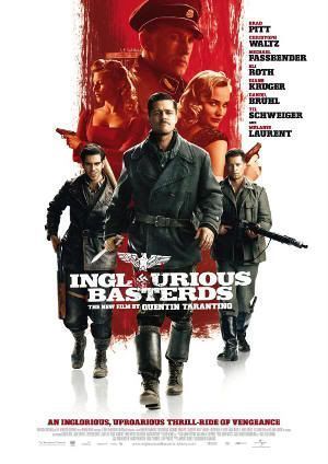 Cartel de "Malditos Bastardos" ("Inglourious Basterds", 2009), de Quentin Tarantino
