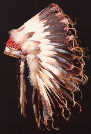 Penacho de plumas. Mitología del noroeste de los Estados Unidos.