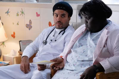 ¡Un enfermero que se parece a Lenny Kravitz! "Precious" (2009)