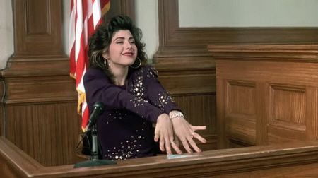 Preciosa Marisa Tomei en "Mi primo Vinny" ("My cousin Vinny", 1992)