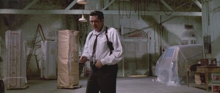 La escena gore de Michael Madsen en "Reservoir Dogs" (Quentin Tarantino, 1992)