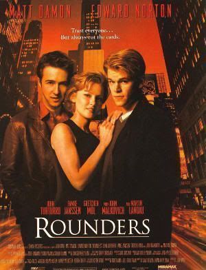 Cartel de "Rounders" (1998)