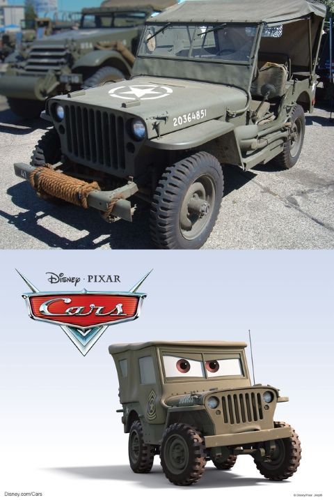 Sarge es en realidad un Jeep Willys