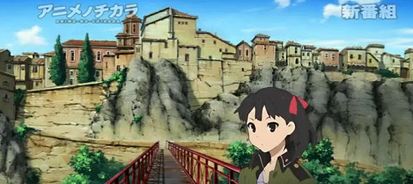 Sora No Woto: un anime ambientado en Cuenca