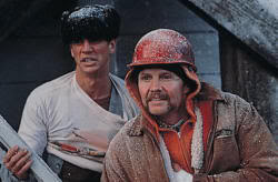John Voight y Eric Roberts en "El Tren del Infierno" ("Runaway Train", 1985)