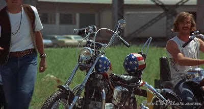 Una chopper como la de Easy Rider !!! "Punto Límite Cero" (Vanishing Point, 1971)