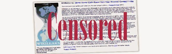 Wikileaks: censurado