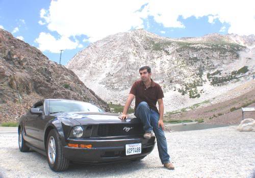 Con el Mustang por Yosemite