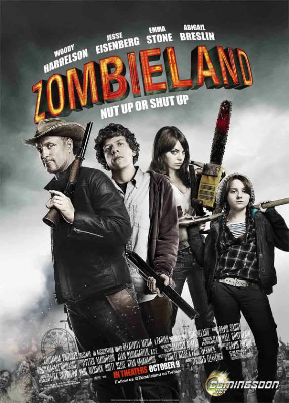 Cartel de "Bienvenidos a Zombieland" ("Zombieland", 2009)