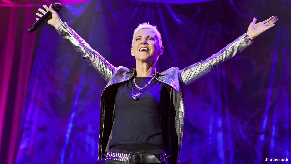 Madie Fredriksson, cantante de Roxette, en uno de sus últimos conciertos en Hallenstadion, Zurich, Suiza (Foto: Shutterstock)