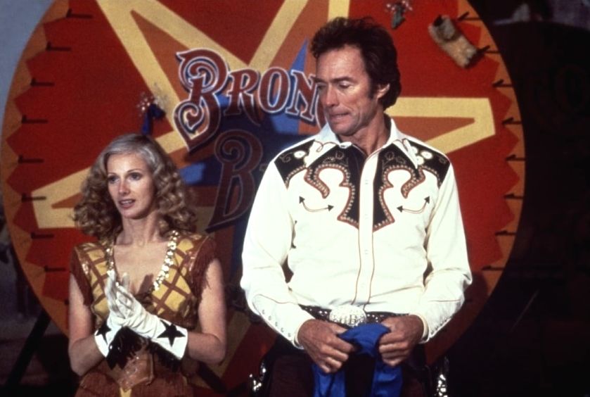 Clint Eastwood y Sondra Locke en Bronco Billy (1980)