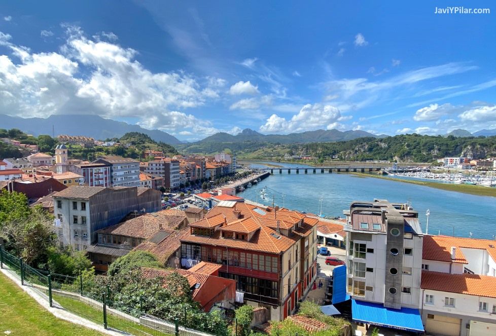 Vista de Ribadesella (Asturias, España)