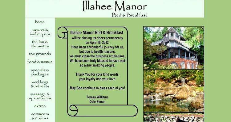 Adiós al maravilloso Illahee Manor (Bremerton, WA)